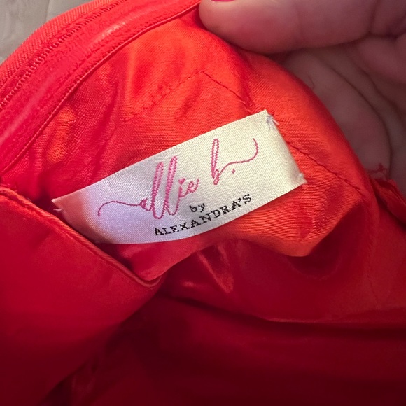 Allie B by Alexandra’s formal red gown - Picture 8 of 8